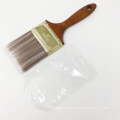 High Quality Soft Solid Round Tapered Filament Paint Bruses Wood handle paint brushes